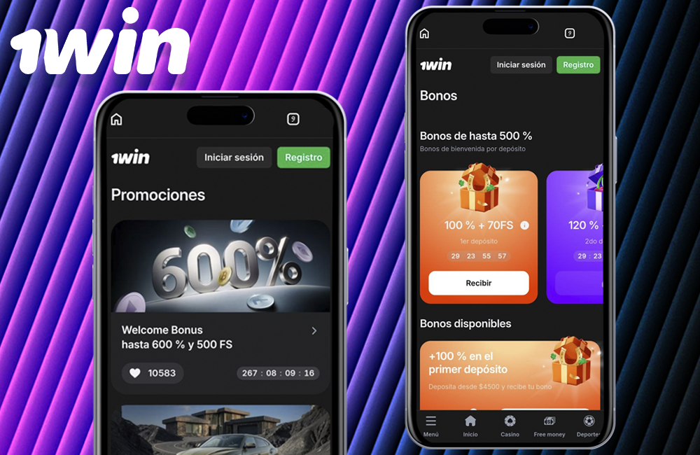 Bonos y Promociones en la App de 1Win